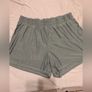 Athletic Works Women's Gray Athletic Shorts